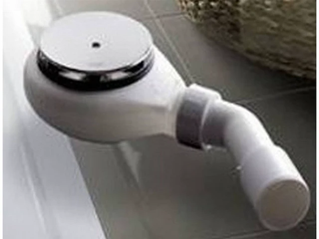 Viega tempoplex douchebakafvoer 60mm hoog compleet 115x40/50 voor douchebak met gat 90mm chroom - afbeelding 2 van  5