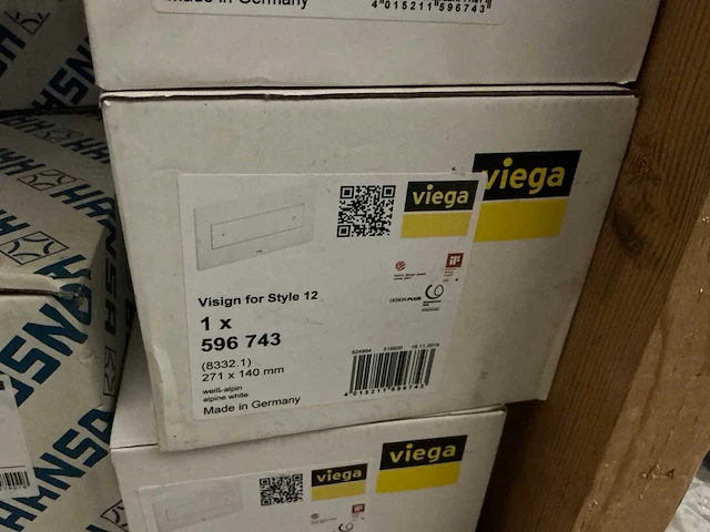 Viega visign for style 12 bedieningspaneel (10x) - afbeelding 2 van  2