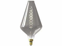 Vienna xxl led lamp e27 titanium 6w warm wit licht dimbaar - afbeelding 1 van  5
