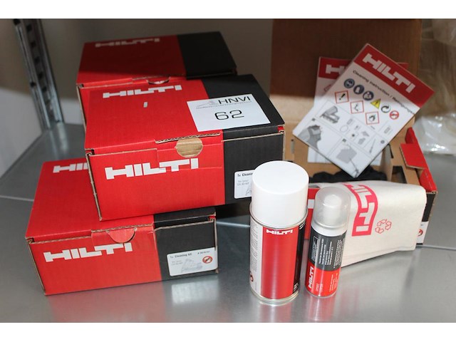 Vier cleaningkits hilti gx 90-wf. - afbeelding 1 van  1