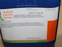 Vier deels aangebroken cans grafitti gel ml. - afbeelding 2 van  2