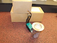 Vier downlights ibl met doorsnede ca. 9 cm. - afbeelding 2 van  2
