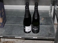 Vier flessen cava vallforrosa. - afbeelding 1 van  2