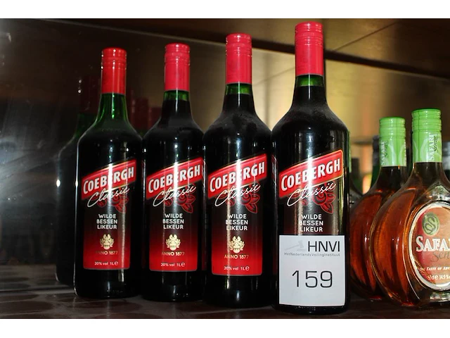 Vier flessen coebergh classic. - afbeelding 1 van  3