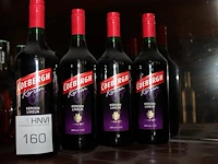 Vier flessen coebergh kersen. - afbeelding 1 van  2