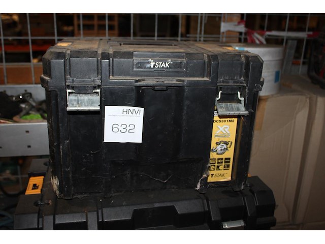 Vier gereedschapskoffers dewalt. - afbeelding 2 van  2