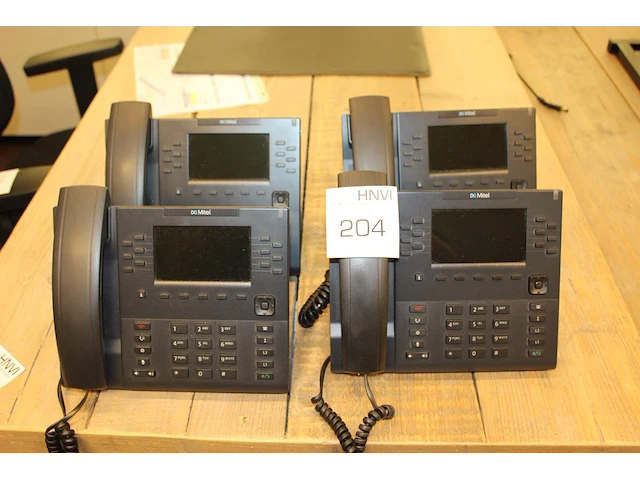 Vier ip telefoons mitel 6869i - afbeelding 1 van  2