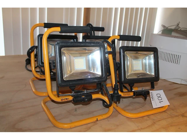 Vier led-bouwlampen led's work. - afbeelding 1 van  2