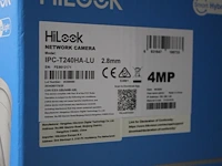 Vier netwerk camera's hilook type h.265+, bewegingssensor en weer bestendig - afbeelding 3 van  3