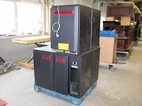 Vier onderkoelingen gamko waaronder ladekoeling, fustenkoeling en twee flessenkoelingen op pallet. - afbeelding 3 van  4