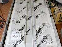 Vier plexiglas reclameblokken met hoogte 74 cm - afbeelding 2 van  2