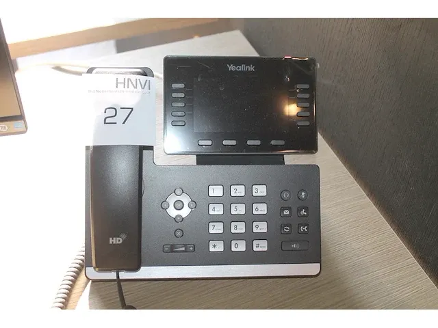 Vier prime business phones yealink type sip-t54w. - afbeelding 1 van  3