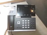 Vier prime business phones yealink type sip-t54w. - afbeelding 1 van  3