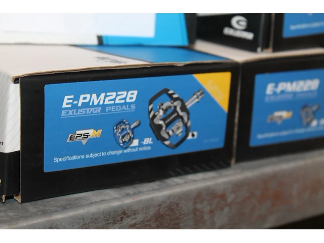 Vier sets fietspedalen exustar e-pm228. - afbeelding 2 van  2