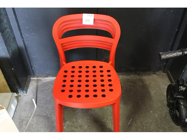Vier stapelbare ikea stoelen reidar - afbeelding 1 van  1