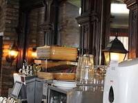 Vier wandlampjes met hoogte 35 cm. - afbeelding 3 van  4