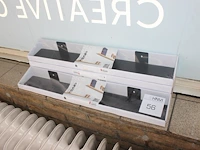 Vier wandschappen breedte 60 cm. - afbeelding 1 van  2