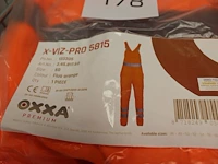 Vier werkbroeken oxxa x-viz-pro in diverse maten. excl. draadmand - afbeelding 2 van  2