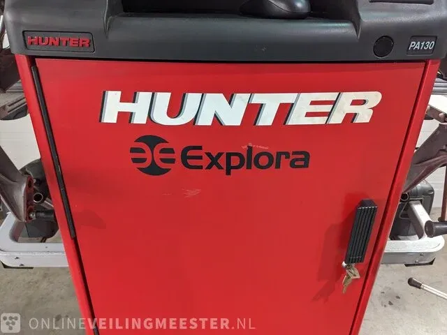 Vier wielig uitlijn apparaat hunter, explora, rood - afbeelding 17 van  21