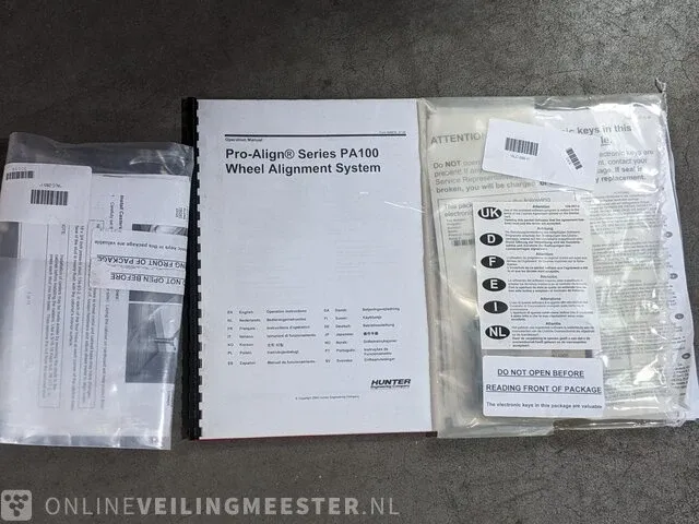 Vier wielig uitlijn apparaat hunter, explora, rood - afbeelding 21 van  21