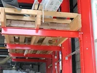 Vierdelige draagarmstelling itolang 350 x 144 x 420 cm met twaalf armen met lengte 120 cm. bouwjaar 2021. m... - afbeelding 3 van  4