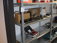 Vierdelige magazijnstelling. afmeting 360 x 42 x 200 cm. let op: excl. inhoud. - afbeelding 2 van  2