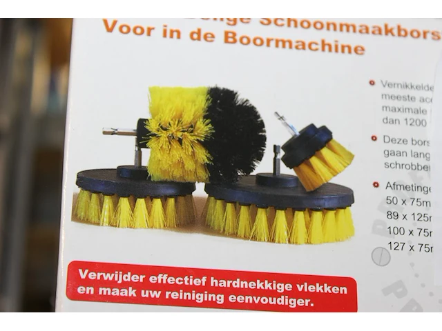Vierdelige schoonmaakset hbm - afbeelding 2 van  3