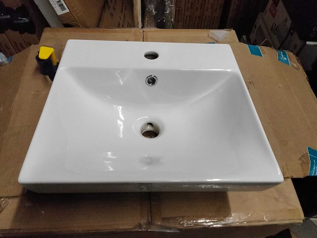 Vierkante spoelbak - afbeelding 1 van  5