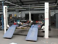 Vierkoloms hefbrug koni type alh, gekeurd tot juni 2023. bouwjaar onbekend. lengte 740 cm. - afbeelding 6 van  7