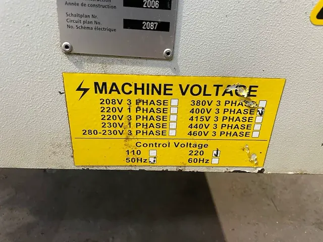 Vierzijdige profileer- en schaafmachine - afbeelding 6 van  49