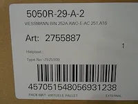 Viessmann - vitocal 252-a - warmtepomp binnenunit - afbeelding 4 van  7