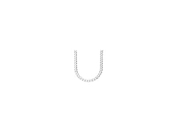 Vigor gourmette 8 zijdes geslepen 5,4 mm zilver - afbeelding 1 van  1