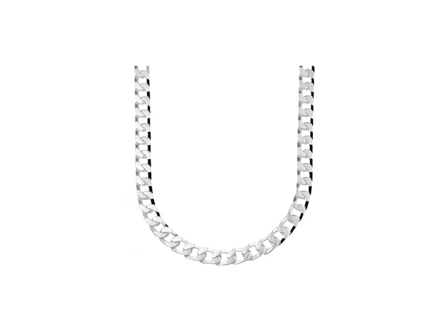 Vigor ketting 8 zijdes geslepen 5,4 mm zilver - afbeelding 1 van  1