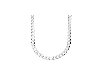 Vigor ketting 8 zijdes geslepen 5,4 mm zilver - afbeelding 1 van  1