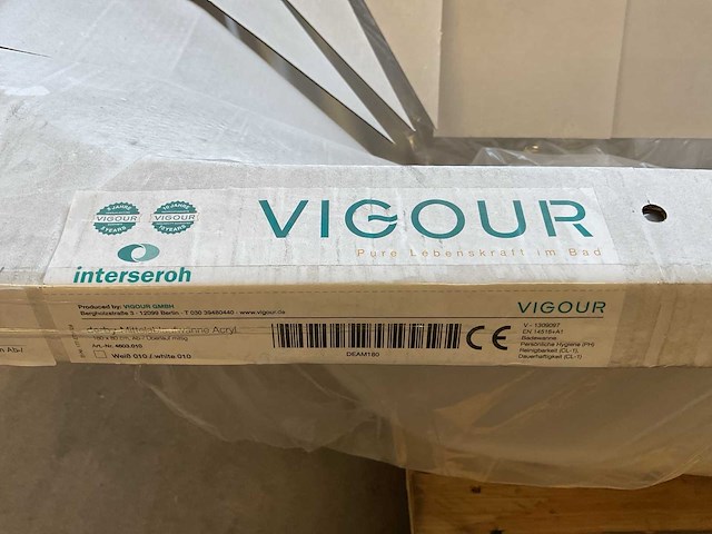 Vigour derby 180x80cm ligbad - afbeelding 3 van  5