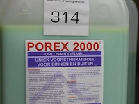 Vijf cans voorstrijkmiddel porex 2000. - afbeelding 2 van  2