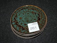 Vijf decoratieve borden. doorsnede 26 cm. - afbeelding 1 van  1