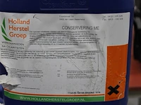 Vijf deels aangebroken cans conservering me. - afbeelding 2 van  2