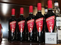 Vijf flessen coebergh red fruit. - afbeelding 1 van  2
