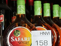 Vijf flessen safari senza. - afbeelding 2 van  2