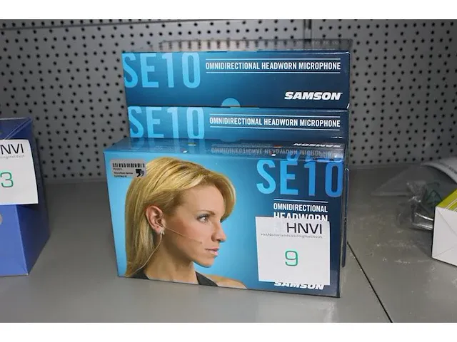 Vijf headworn microfoons samson se10. nieuw in doos. - afbeelding 1 van  3