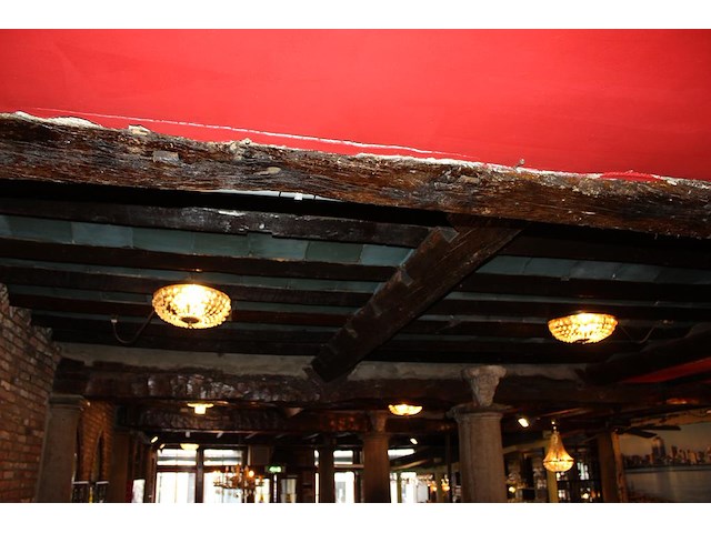 Vijf kristallook plafonnieres doorsnede 40 cm. - afbeelding 2 van  3