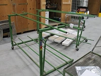Vijf meubelkarren gebr. koch met afmeting 240 x 100 x 114 cm. - afbeelding 1 van  2