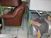 Vijf meubelkarren gebr. koch met afmeting 240 x 100 x 114 cm. - afbeelding 2 van  2