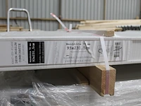 Vijf rechtsdraaiende nieuwe binnendeuren 93 x 231.5 x 4 cm met kozijn. - afbeelding 3 van  3