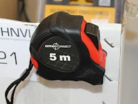 Vijf rolmaten 5 meter - afbeelding 1 van  2