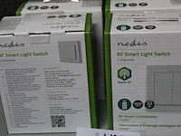 Vijf smart light switches nedis type rfws20wt, afstand 30 m, kracht 12 v - afbeelding 2 van  2