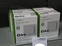 Vijf smart light switches nedis type rfws20wt, afstand 30 m, kracht 12 v - afbeelding 1 van  2