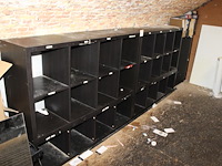 Vijf vakkenkasten ikea in diverse maten. - afbeelding 1 van  2