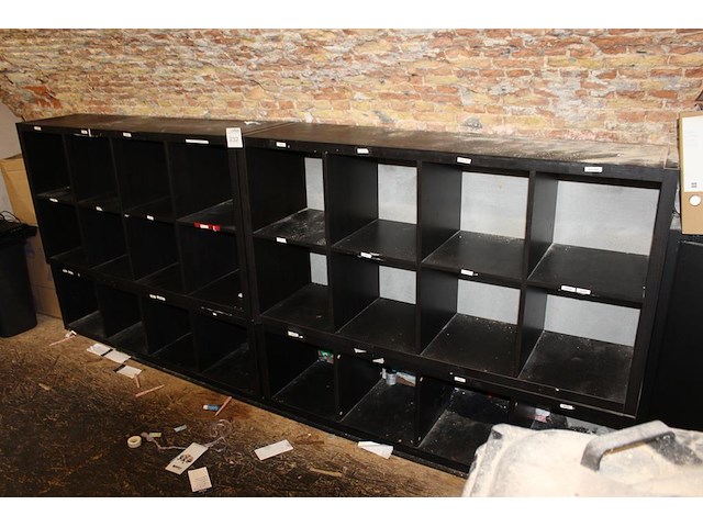 Vijf vakkenkasten ikea in diverse maten. - afbeelding 2 van  2